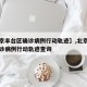 【北京丰台区确诊病例行动轨迹】,北京丰台区确诊病例行动轨迹查询