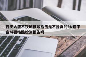 西安大唐不夜城核酸检测是不是真的/大唐不夜城要核酸检测报告吗
